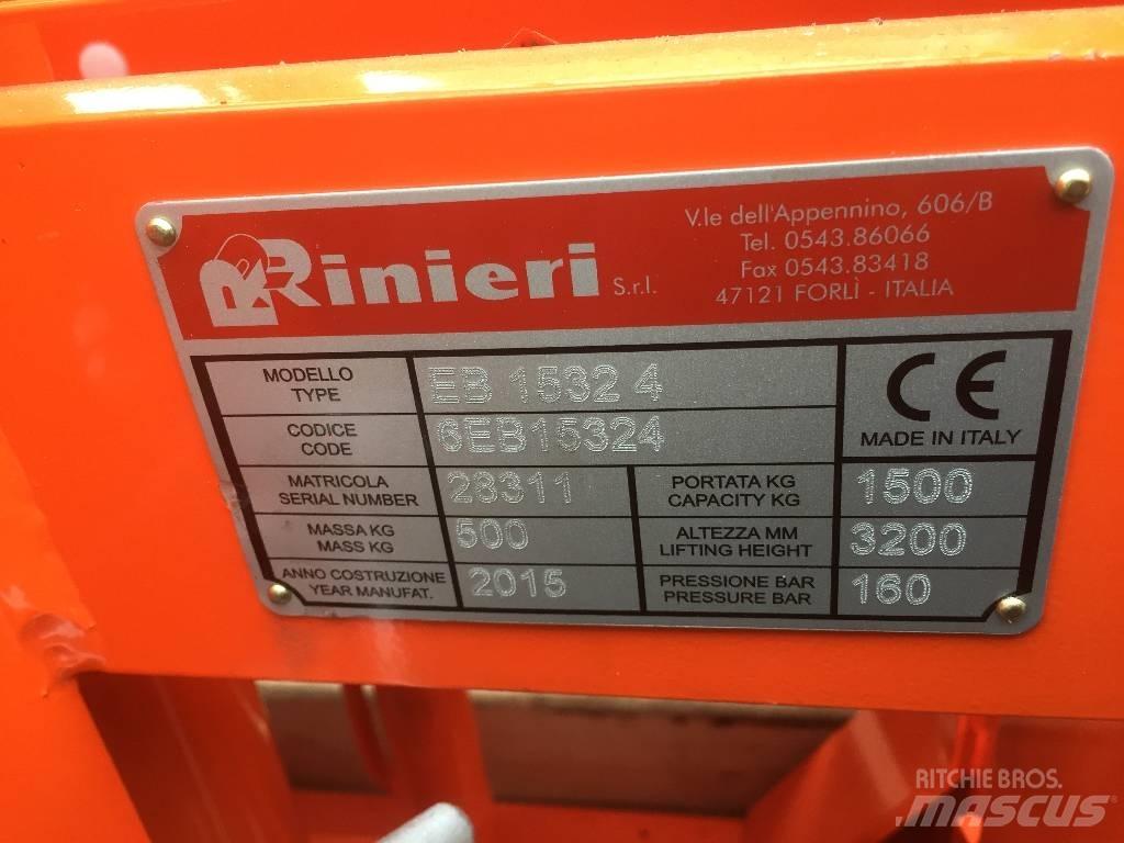  Rinieri EB 1532 4 프론트 로더 부속품