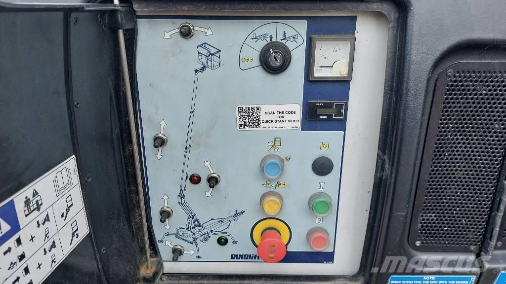 Dinolift 160 XT II 트레일러 탑재 고소작업대