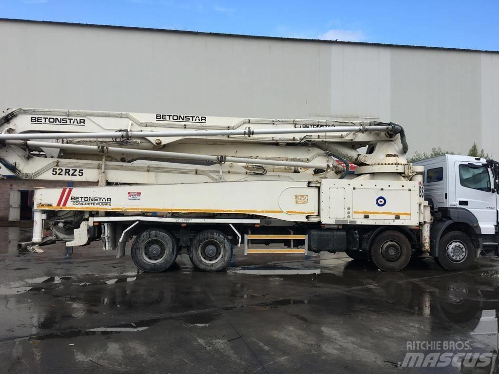Betonstar 52M-5RZ 콘크리트 펌프카