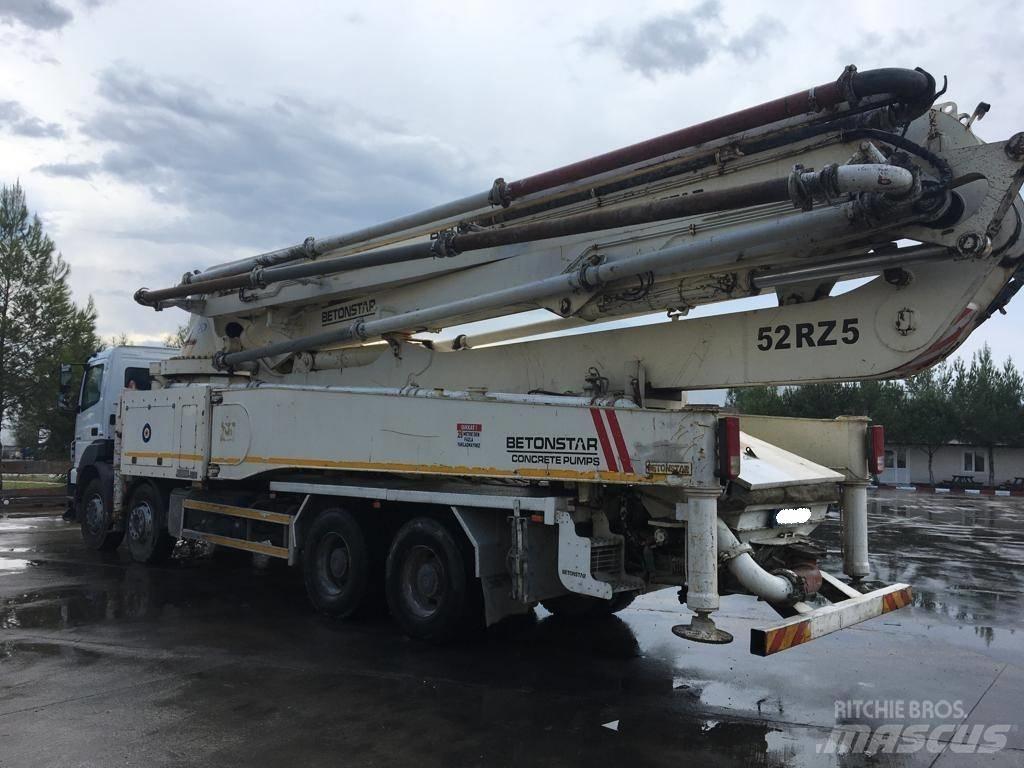 Betonstar 52M-5RZ 콘크리트 펌프카
