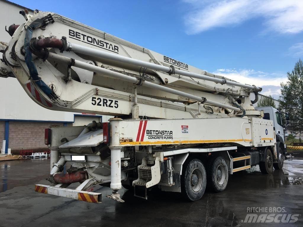 Betonstar 52M-5RZ 콘크리트 펌프카