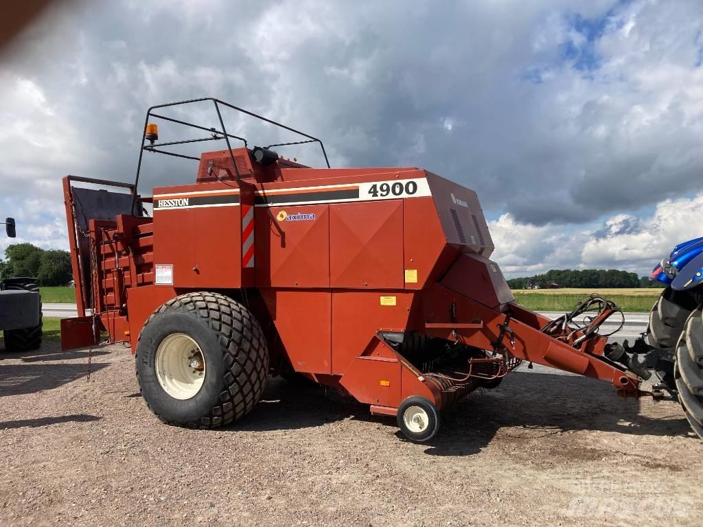 Hesston 4900 각형 곤포기
