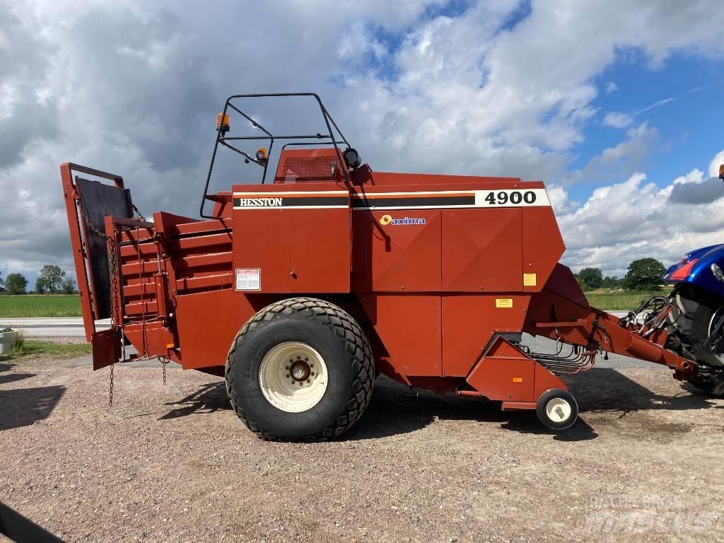 Hesston 4900 각형 곤포기