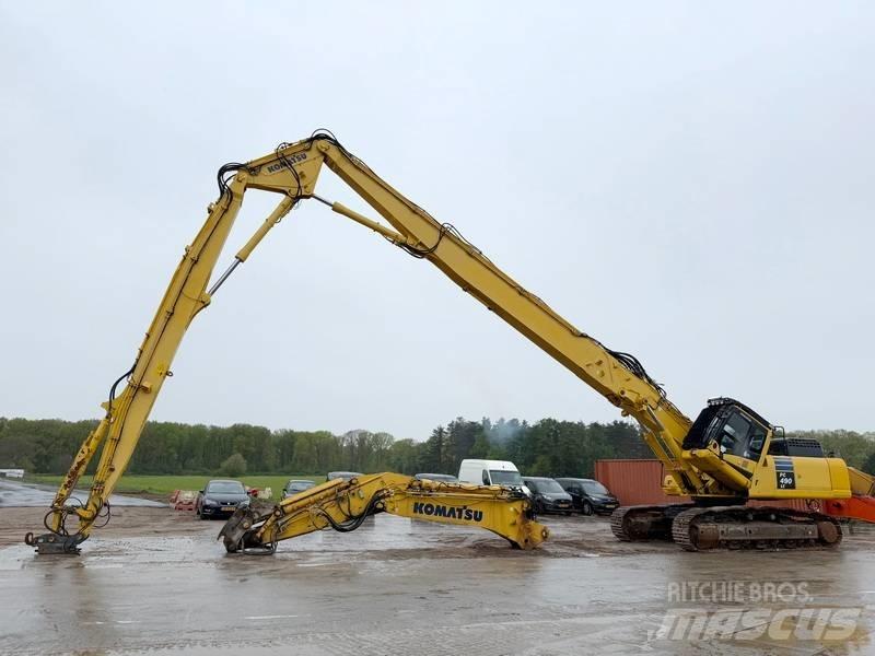 Komatsu PC490LC-10 파쇄용 굴삭기