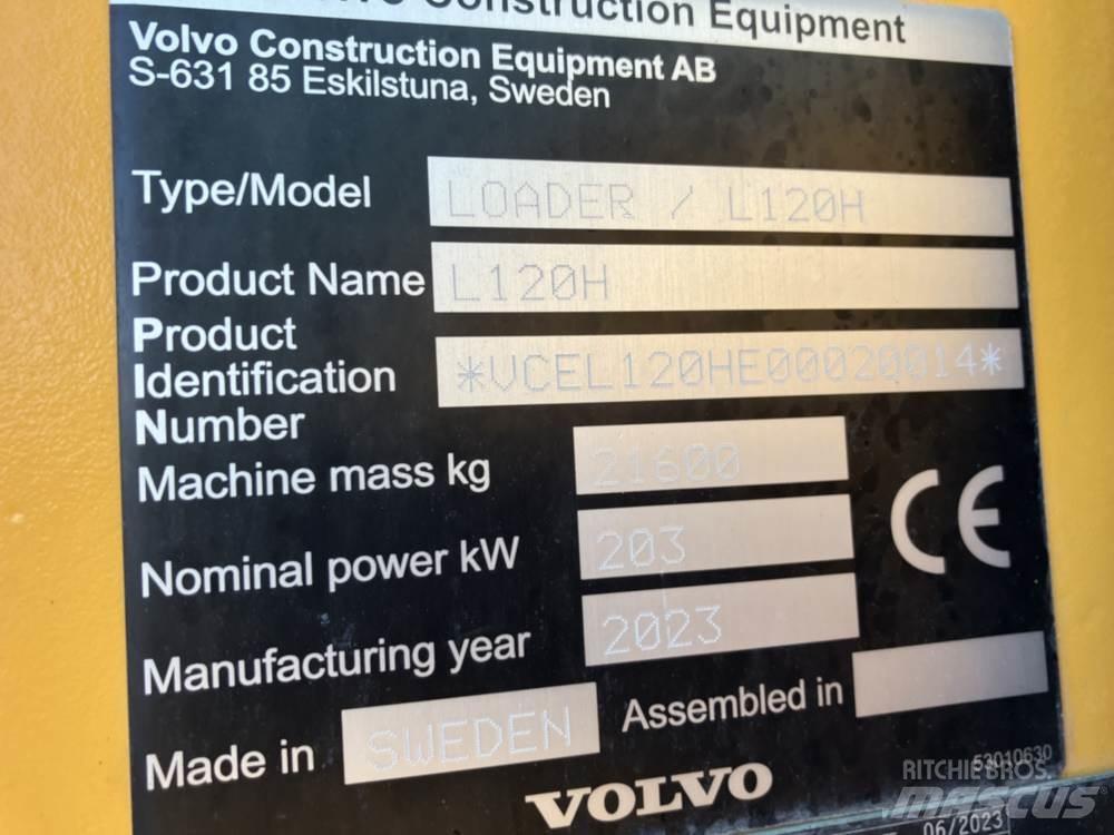 Volvo L120H  휠로우더