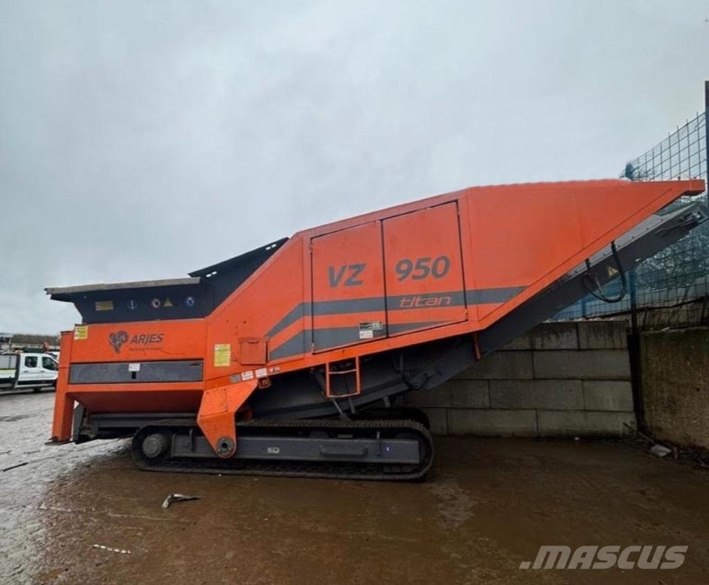 Arjes 950 Titan 폐기물 분쇄기