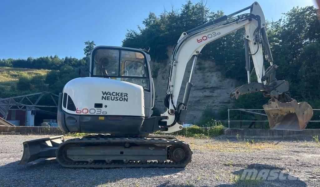Wacker Neuson 6003 소형 굴삭기 7톤 미만