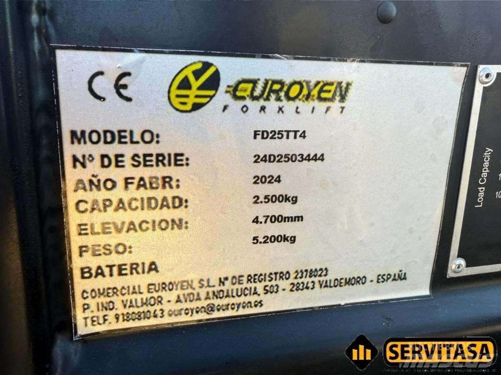 EUROYEN FD25TT4 디젤 지게차