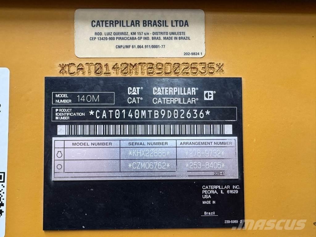 CAT 140M 그레이더