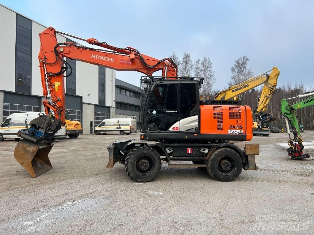 Hitachi ZX 170 W-6  휠 굴삭기