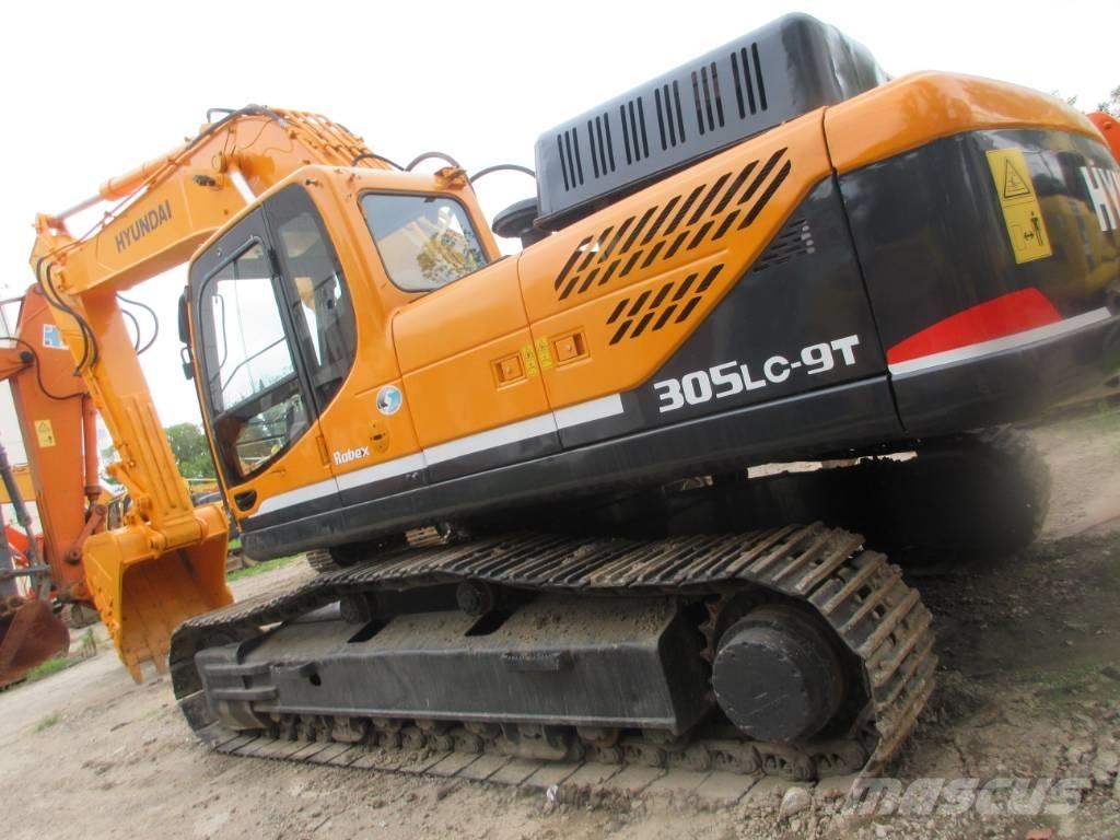 Hyundai R305 LC-9T 대형 굴삭기 29톤 이상