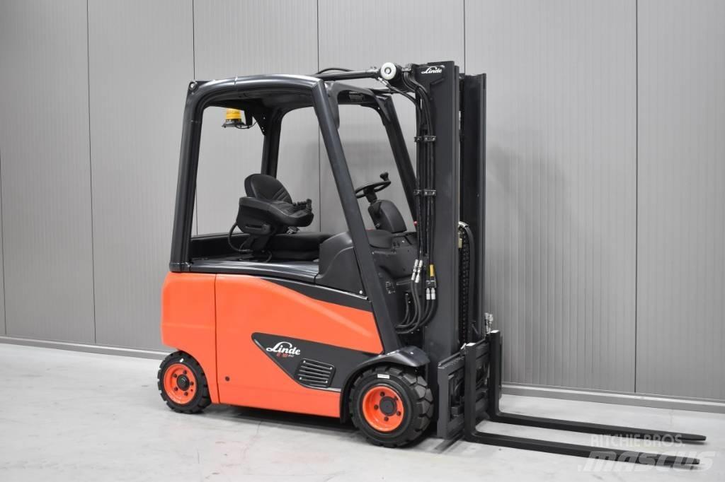 Linde E 18 PH - 02 전동 지게차