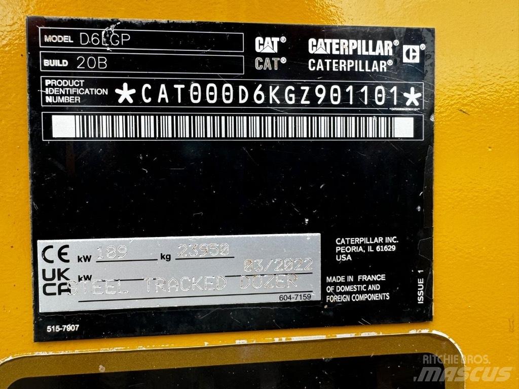 CAT D 6 LGP 크롤러 도저