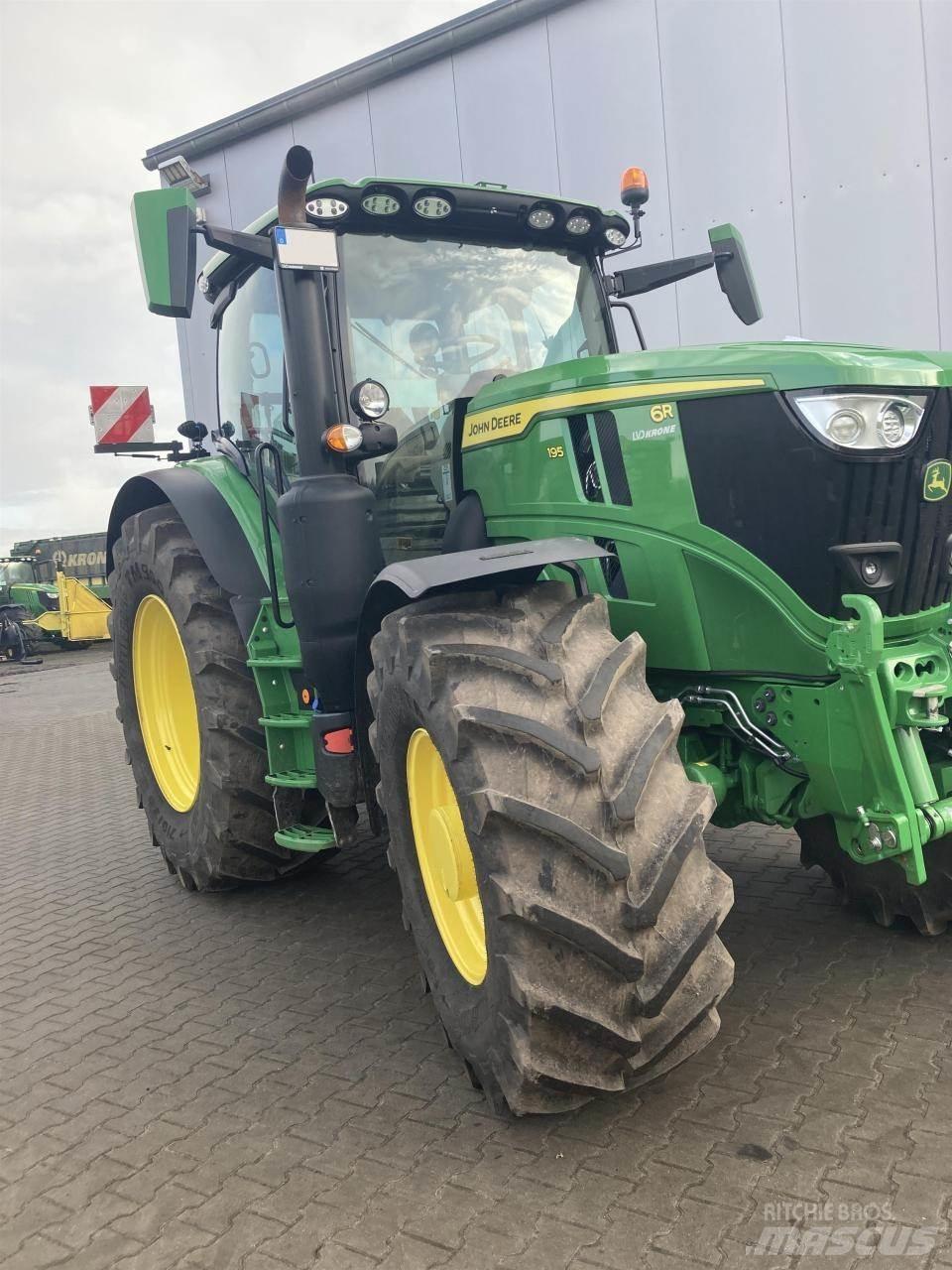 John Deere 6R 195 트랙터