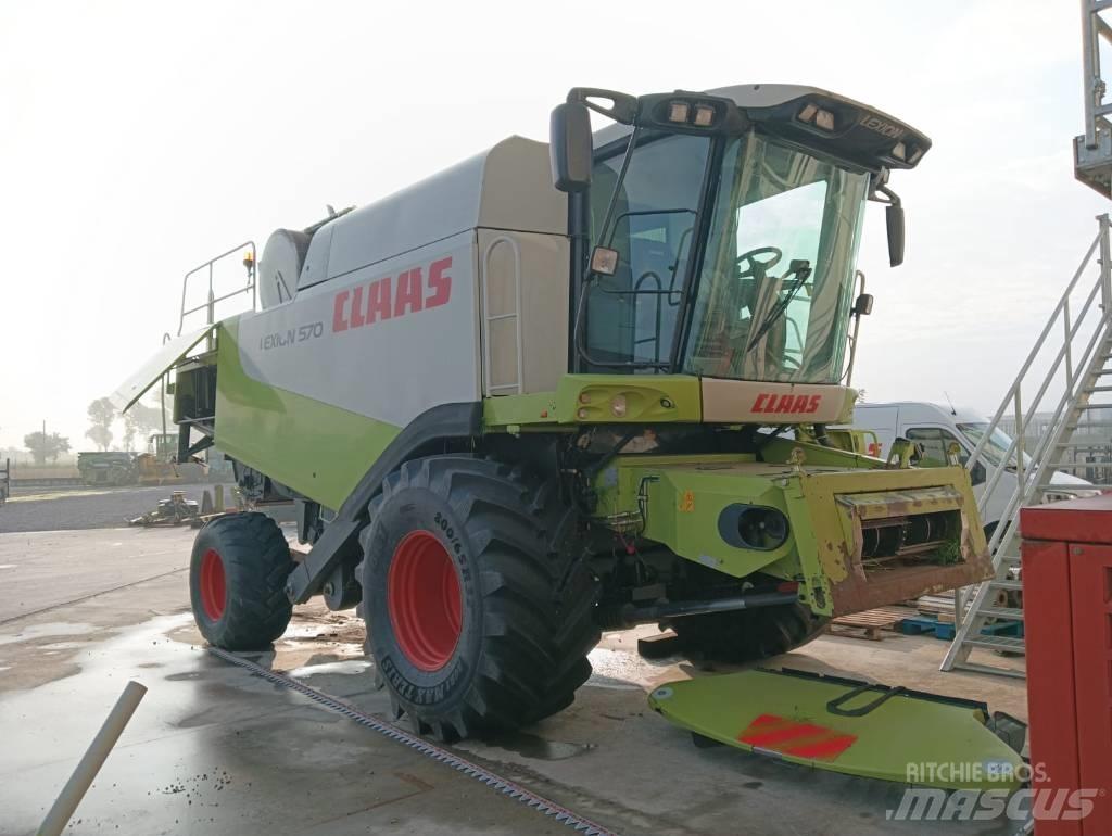 CLAAS Lexion 570 콤바인 수확기