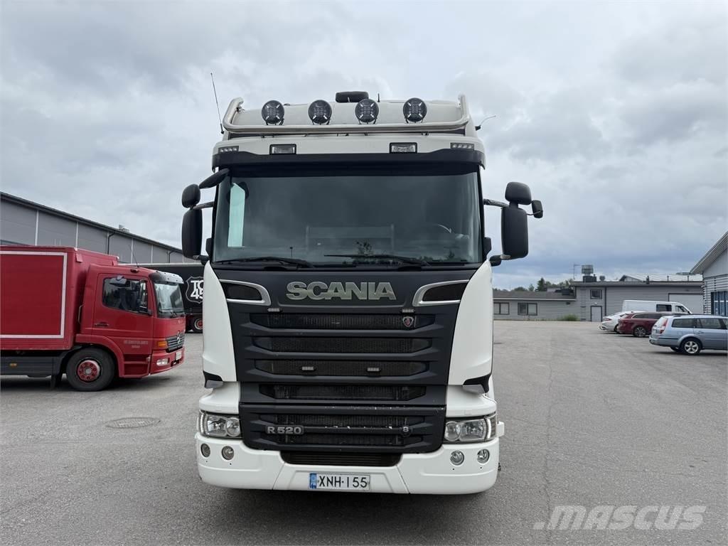 Scania R 520 6X2 훅 리프트 트럭