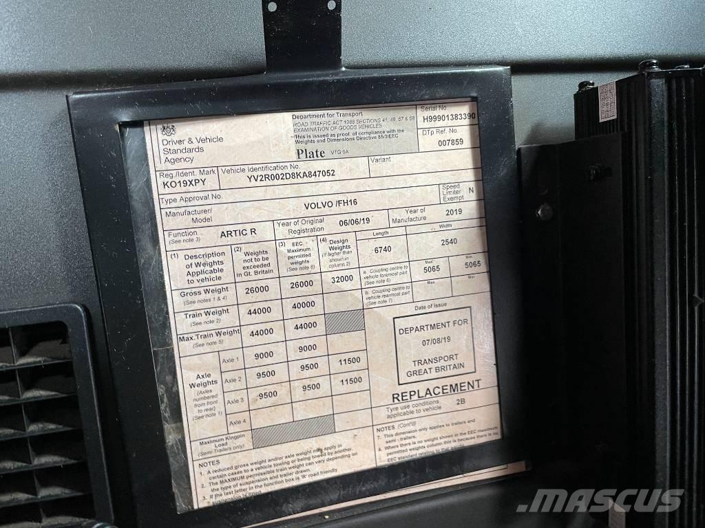 Volvo FH 16 650 트랙터 유닛