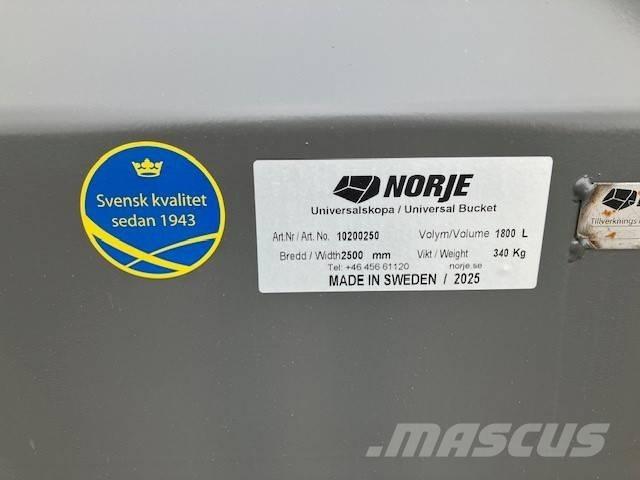 Norje Universalskopa 프론트 로더 부속품