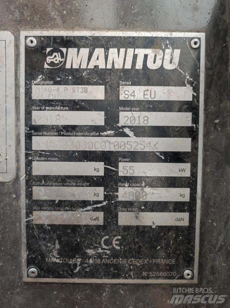 Manitou M 40.4 험지용 트럭