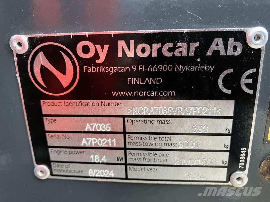 Norcar A 7035 미니 로더
