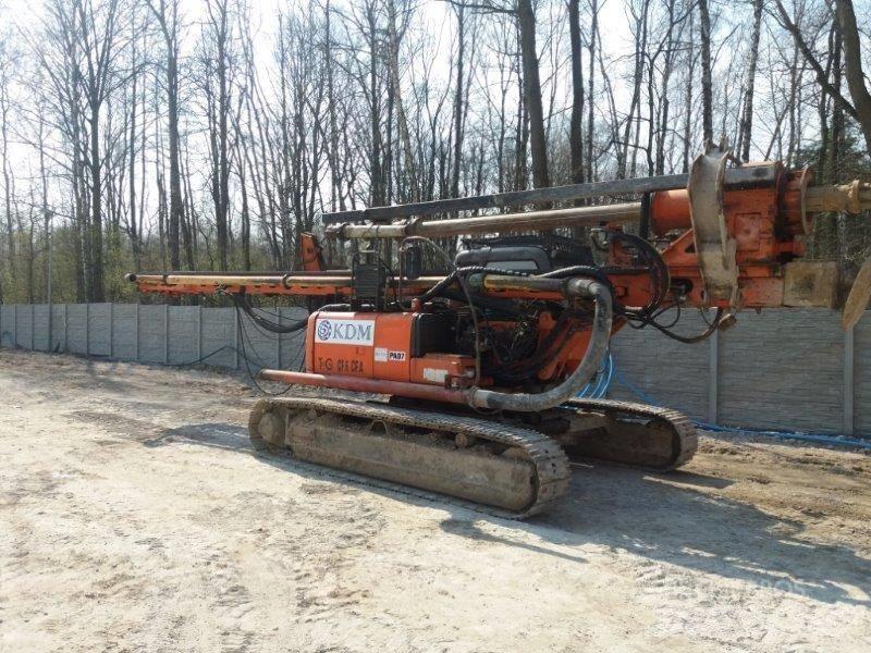 Tescar CF6 CFA 말뚝설치기