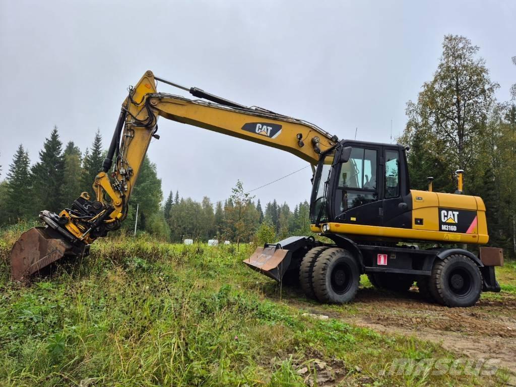 CAT M 316 D  휠 굴삭기