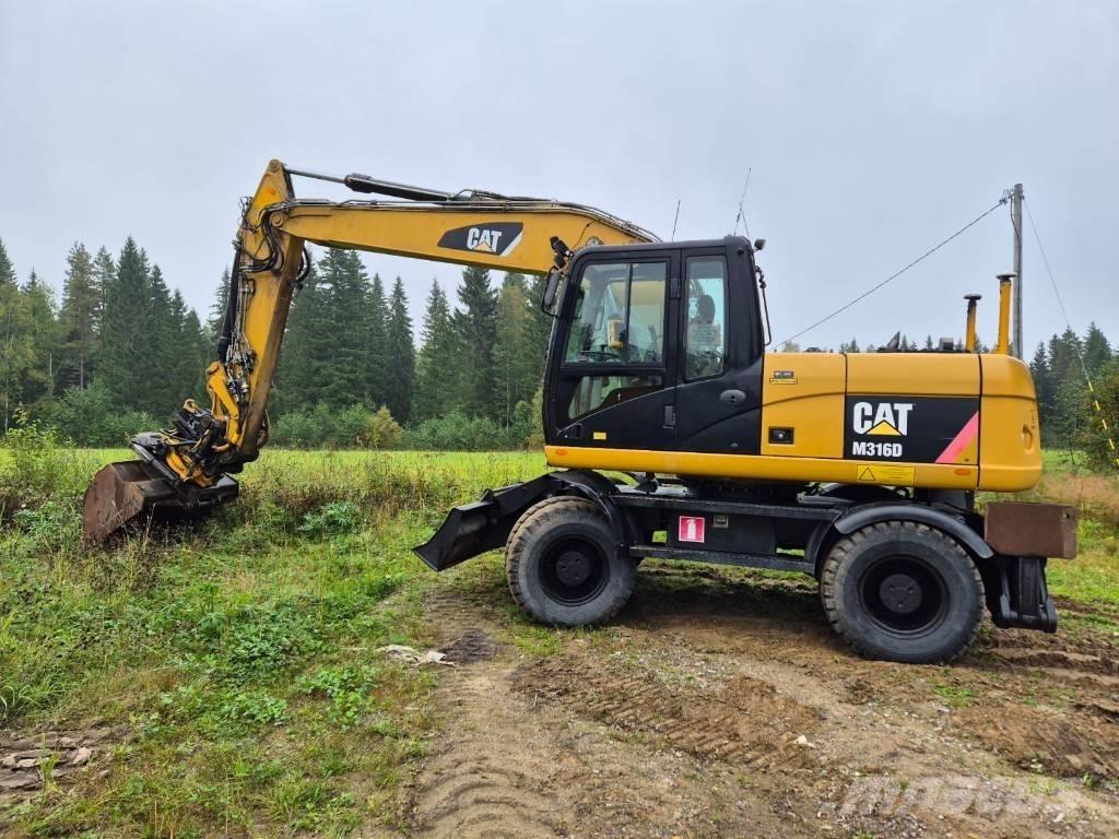 CAT M 316 D  휠 굴삭기