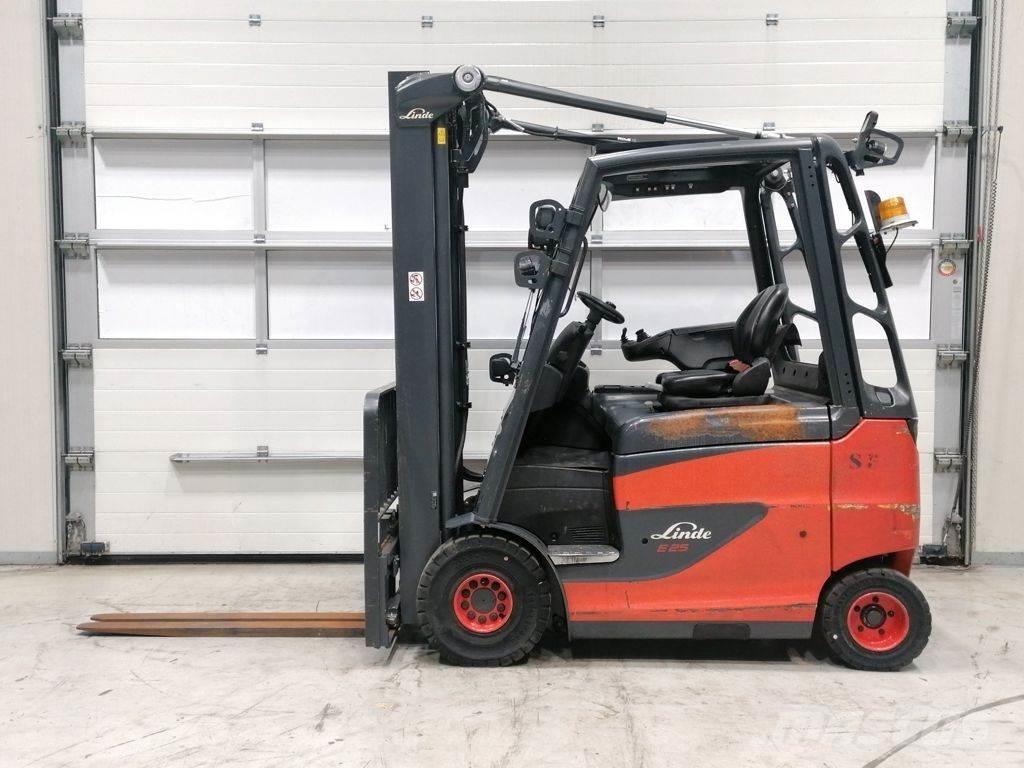 Linde E25H-01/600 전동 지게차