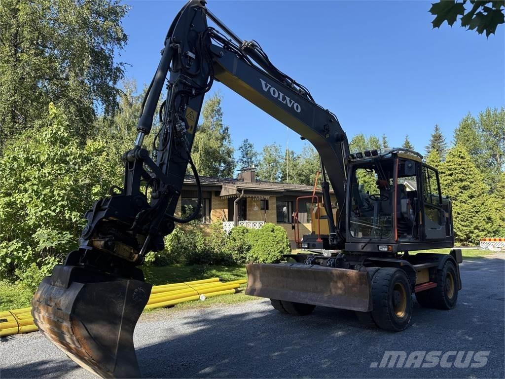 Volvo EW160E  휠 굴삭기