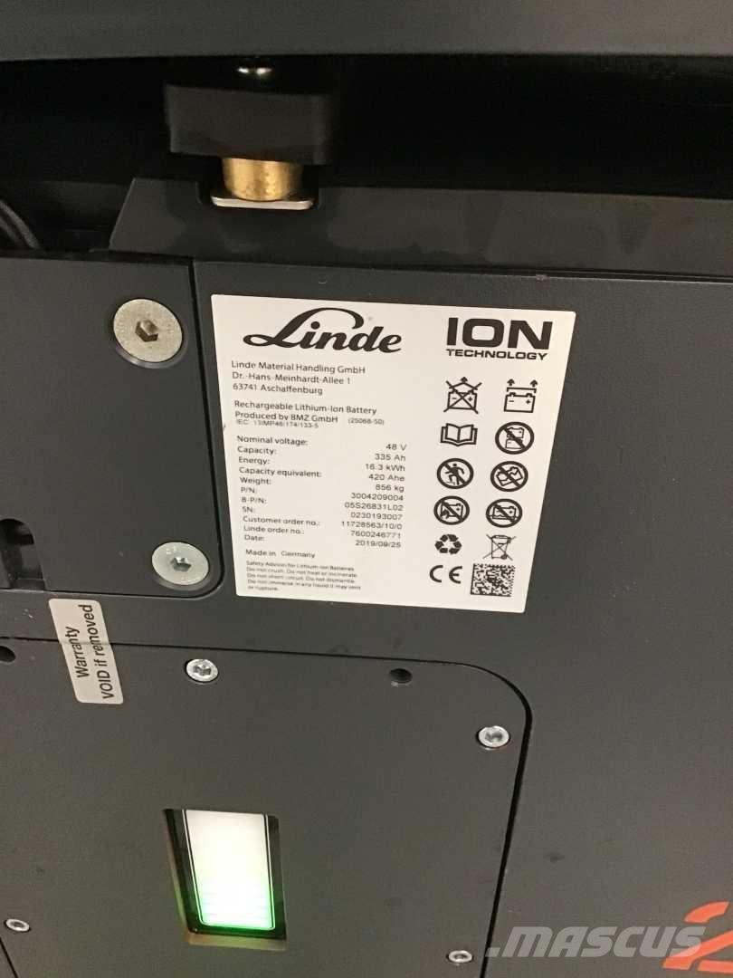 Linde E16 ION 전동 지게차