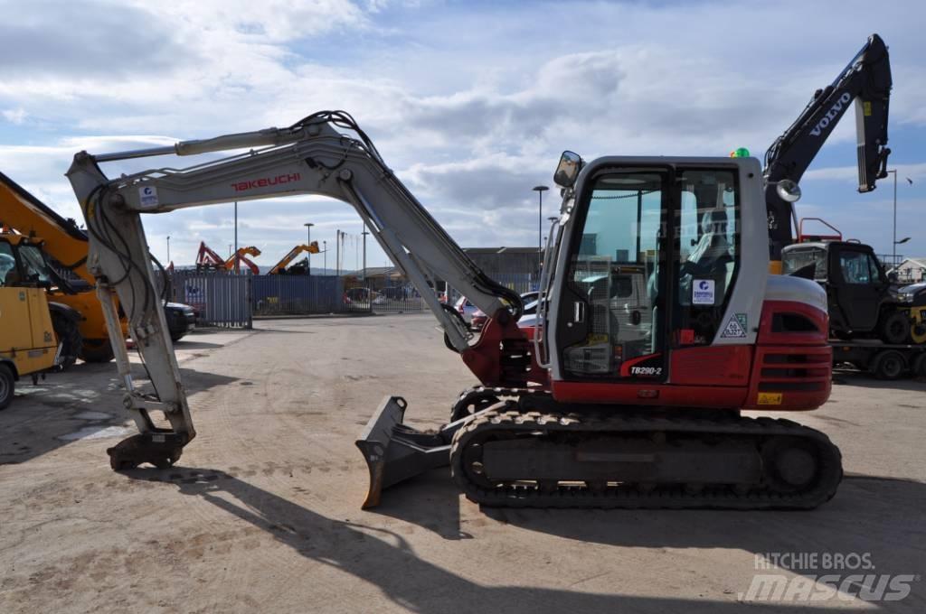 Takeuchi TB290-2 중형굴삭기 7톤-28톤