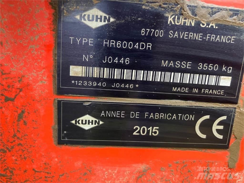 Kuhn HR 6004 DR 파워 하로우 및 로토틸러(회전 경운기)