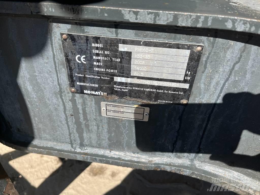 Komatsu PW 140-7  휠 굴삭기