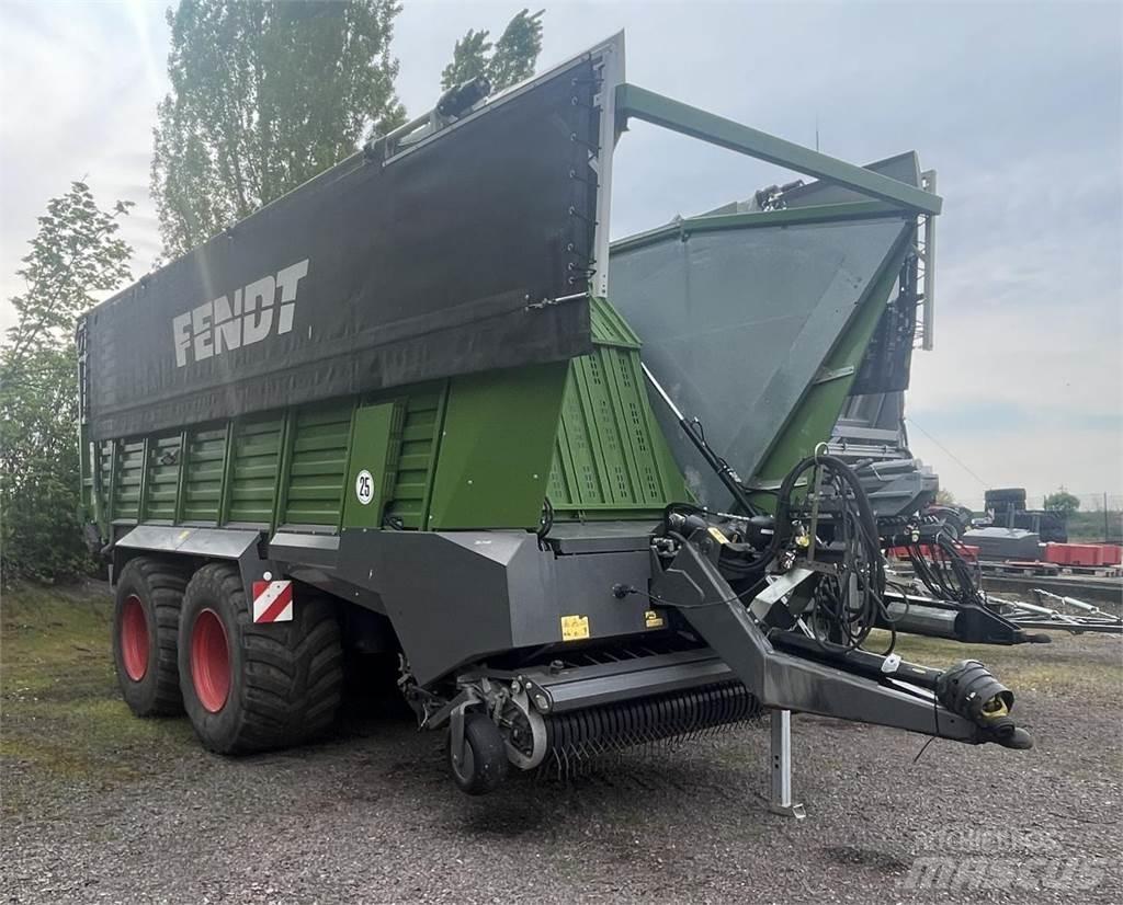 Fendt TIGO 75 XR 자동 적재 트레일러