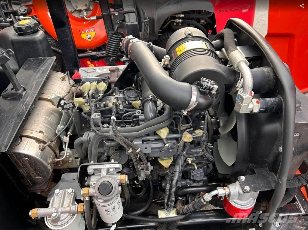Jacobsen AR722D 거친면 다듬기 위한 잔디깎기