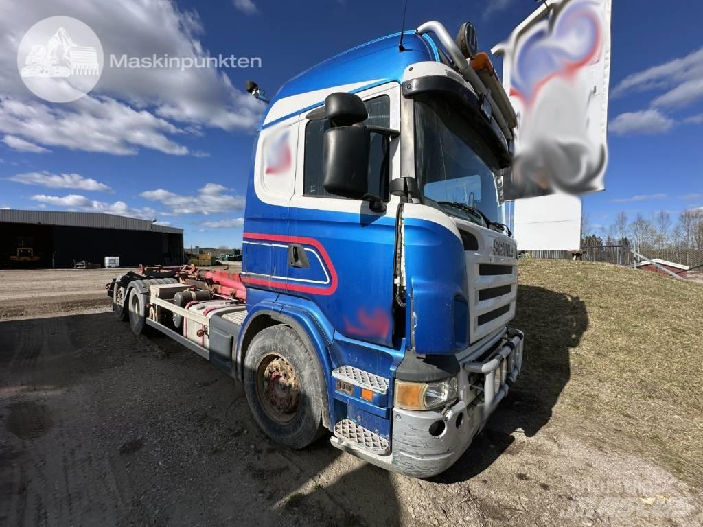 Scania R 470 LB 훅 리프트 트럭