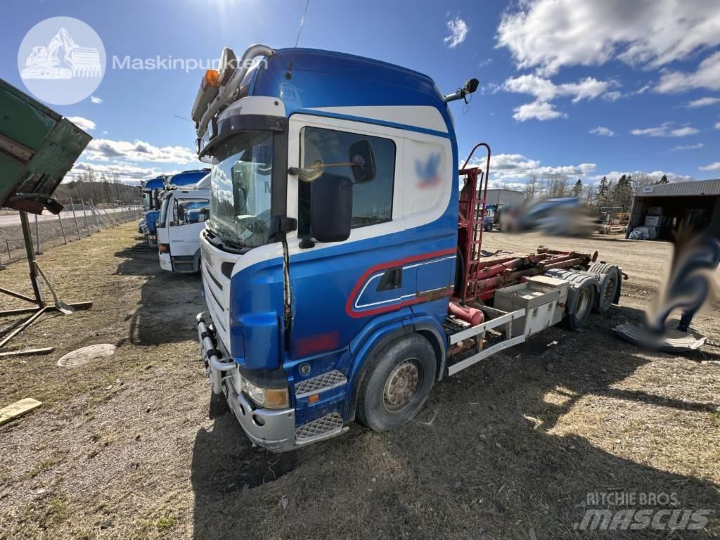 Scania R 470 LB 훅 리프트 트럭