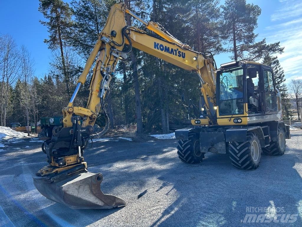 Komatsu PW148 -10  휠 굴삭기