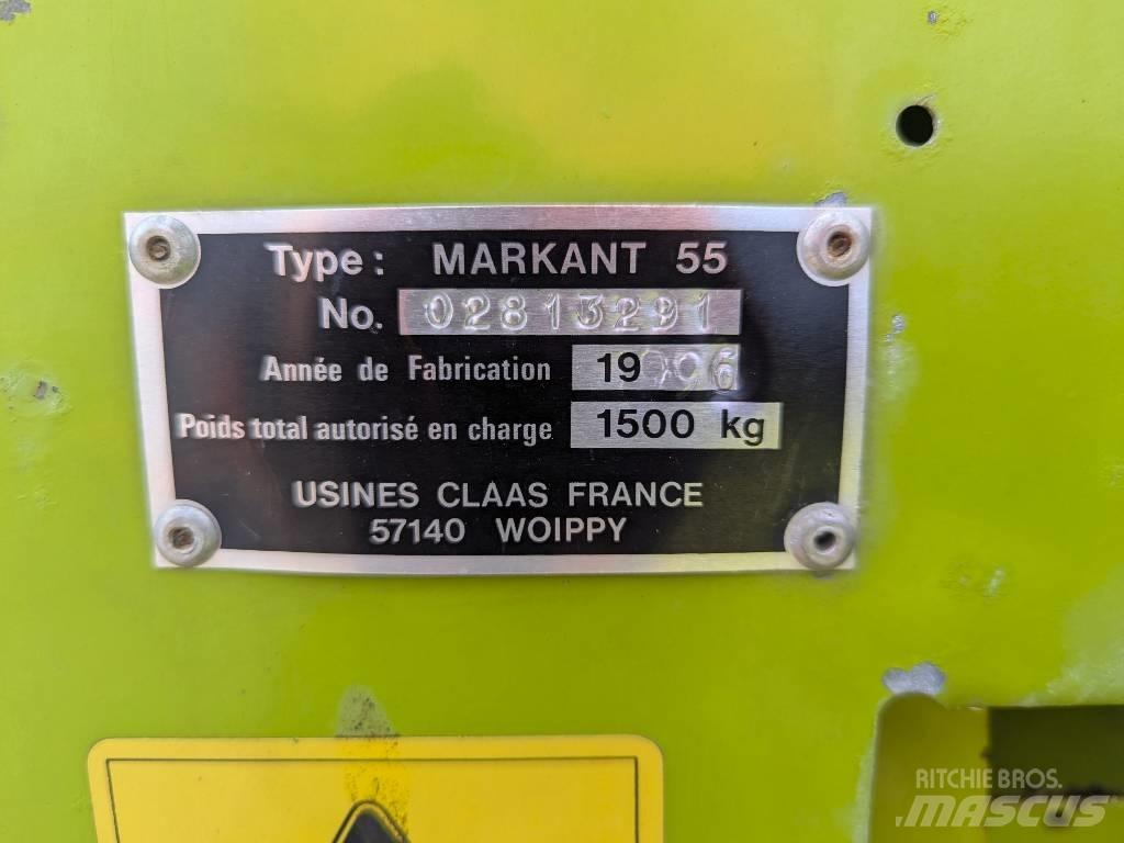 CLAAS Markant 55 각형 곤포기