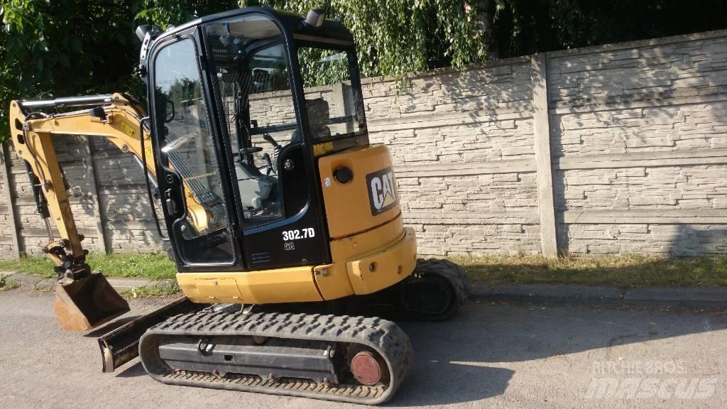 CAT 302.7 D 중형굴삭기 7톤-28톤
