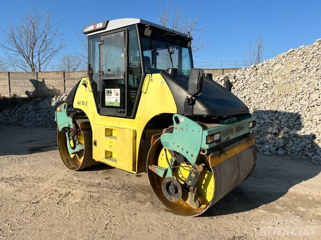 Ammann AV 70-2 트윈 드럼 롤러