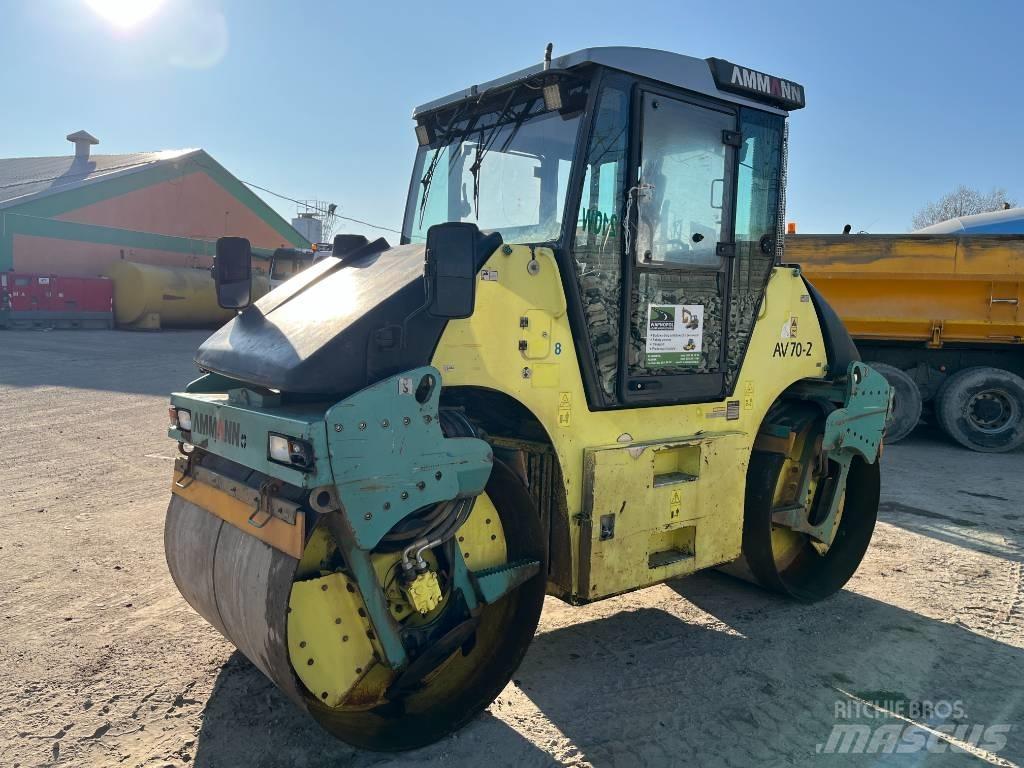 Ammann AV 70-2 트윈 드럼 롤러