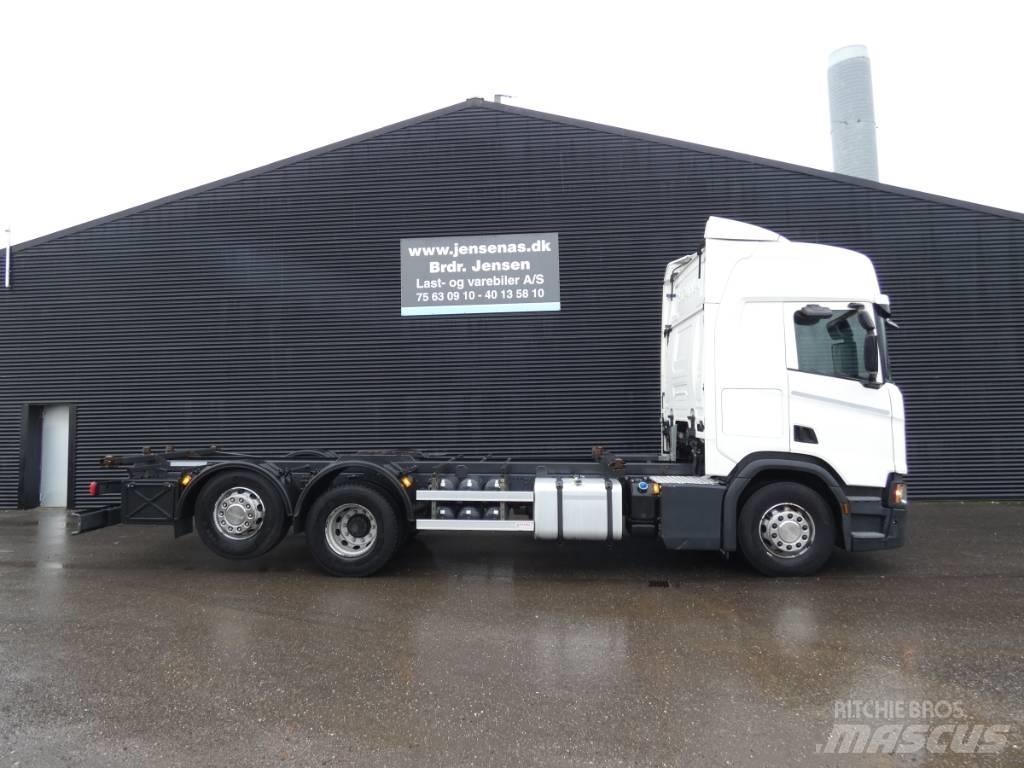 Scania R 450 새시 운전실 트럭