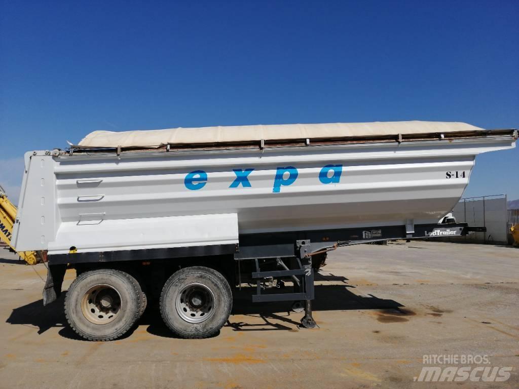 Lecitrailer 7750 티퍼 세미 트레일러