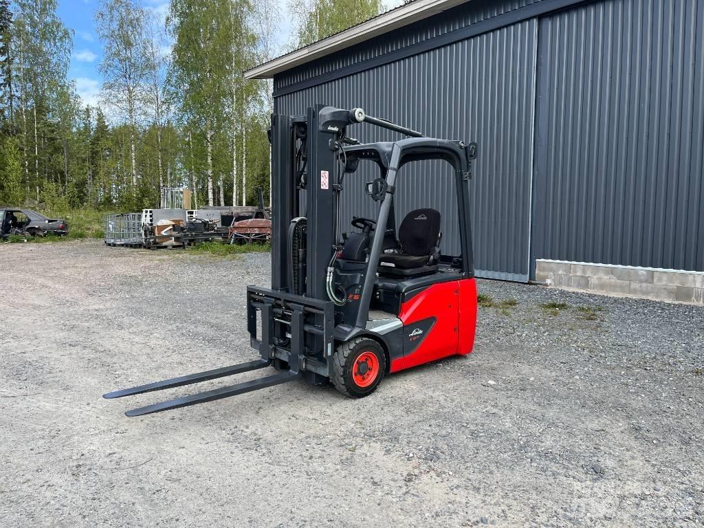 Linde E 16 C-02 전동 지게차