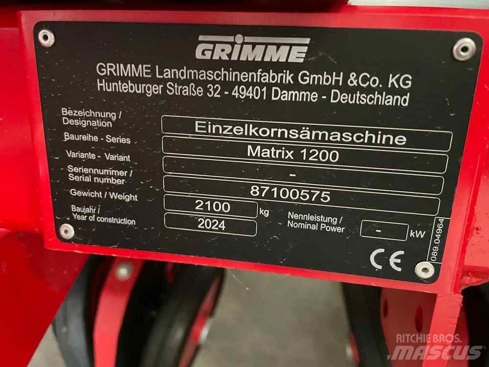 Grimme MATRIX 1200 농기계 - 기타