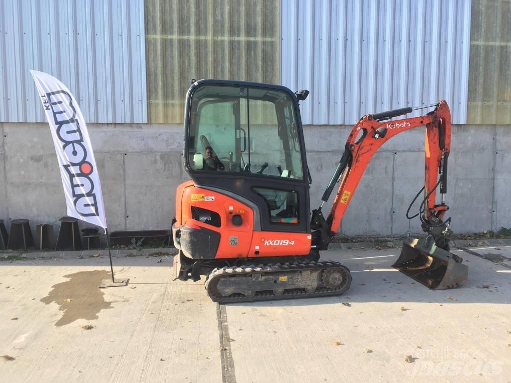 Kubota KX 019-4 소형 굴삭기 7톤 미만