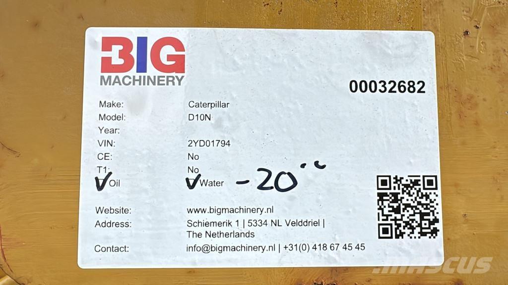 CAT D10N 크롤러 도저