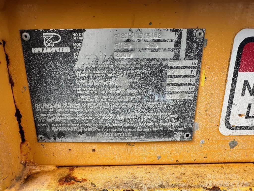 Plafolift PH20 가위형 리프트