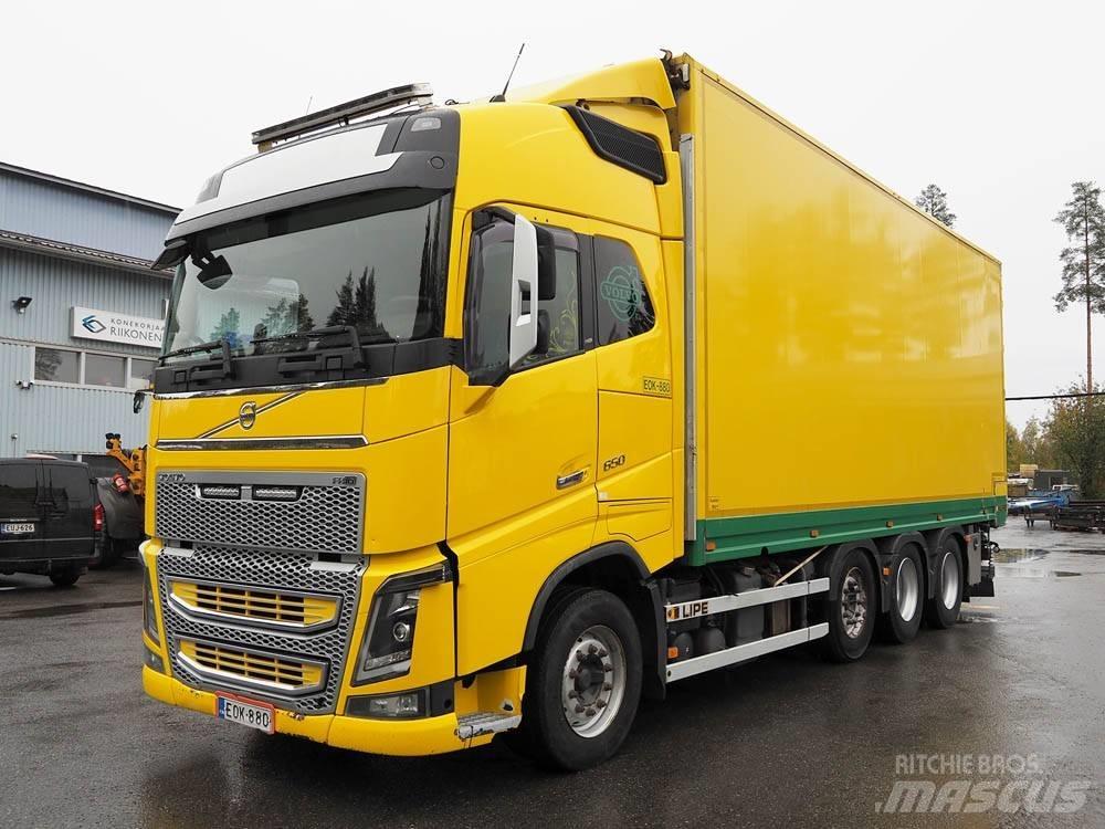 Volvo FH 16 우드칩 트럭